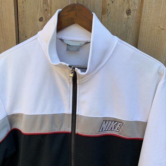 Vintage Nike Jacket Windbreaker Varsity Black Small - Picture 1 of 6